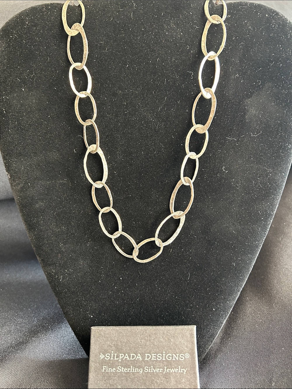 Silpada N1667 Sterling Silver Link Necklace